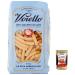 Italian Gourmet E.R. Voiello Pasta Ziti Rolled Pasta 100% Italian Pasta N194 500g + Italian Gourmet Pulp 400g
