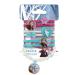 Disney set of 6 elastic sequins and 1 bracelet beads with Elsa Anna and Olaf 12 pieces