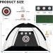Horyliin 10x7ft Golf Practice Net with Target and Carry Bag - Green Golf Training Aid for Backyard Driving and Chipping - Buy Online on GoSupps.com
