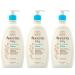 Aveeno Baby Aveeno Baby Daily Moisture Lotion with Colloidal Oatmeal & Dimethicone 3 X 18 Fl. Oz 54.0 Fl Oz (Pack of 3)