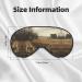SSIMOO Deer Soft Sleep Eye Mask | Breathable Travel Eye Patch for Relaxation | Perfect for Women - Buy Online on GoSupps.com