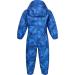 Regatta Kids Puddle Iv All-in-One Suit 24-36 Oxford Blue Camo | Unisex Waterproof Outdoor Coverall - Buy Online on GoSupps.com