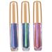 Glitter Eyeshadow Liquid 3PCS Makeup Waterproof Metallic Multichrome Eyeshadow Highly Pigment Holographic Eyeshadow Long Lasting Chrome Eyeshadow 2