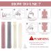 HomeWit XXL Heat Bottle - Long 2L Chenille Covers in Silver Gray & Dark Pink for Shoulder Neck & Bed - Buy Online on GoSupps.com