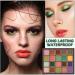 Colorful 20 Shade Eyeshadow Palette - Purple Green Pink & Brown - Matte & Shimmer Makeup for Women - International Shipping Available - Buy Online on GoSupps.com