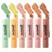 Concealer Stick 6 Shades Full Coverage Concealer Lightweight Texture and Long Hold for Camouflage Imperfections Face Cosmetics for Women and Young Girls
