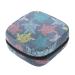 Sea Turtles colorful sea life pattern napkin storage bag menstrual pad bag portable menstrual cup bag with zipper for teenagers girls women women