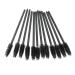Eyebrow and eyelash brush for artificial eyelash extension 50 pcs. disposable set black