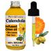 Organic Calendula oil/Infused in Olive oil/For all skin types or hair/Cold infused/Non-GMO / 100% Organic // Made in Canada - Muslim Cosmetics - Calendula Olive (1 oz (30ml))