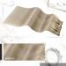 Moresoo 22 Inch Blonde Clip in Human Hair Extensions | Ash Blonde with Platinum Blonde Highlights | 7 Pieces/120g #P18/613 - Buy Online on GoSupps.com