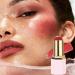 Waterproof Blush Stick Moisturizing Peach Color Face Illuminator Natural and Durable for Dry Oily Skin Cheekbones Eyebrow Lip Birthday - Buy Online on GoSupps.com
