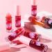 Topcent 6 Colors Lip Stain Set - Longwear Lip Tint & Plumping Liquid Lipstick - High Pigment Moisturizing Lip Gloss for Full & Sexy Lips - Vivid Watery Finish - 0.74 fl oz - Buy Online on GoSupps.com
