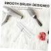 FOMIYES 4pcs Silicone Eyeshadow Lip Wands Lip Brush White Convenient Lipstick - Buy Online on GoSupps.com