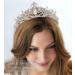 LIHELEI Crystal Tiara for Bridal Wedding Prom Halloween Silver - Women's Crown - Buy Online on GoSupps.com