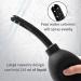 Enema Bulb Douche for Women & Men - 4 Piece Set with Nozzles | Black | Fast International Shipping - Buy Online on GoSupps.com