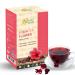 Herbs Botanica Hibiscus Flower Dried Organic For Tea Hair Growth Flor De Jamaica Organica Whole Full Flower Petals Cake Decoration & Cocktails 7.05 Oz / 200 Gms