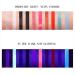 MAEPEOR Neon Face Body Paint Palette - 10 Glow in the Dark Colors Water Activated Perfect for Halloween & Christmas - Includes Brush - Buy Online on GoSupps.com
