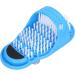 BlueKey Shower Foot Scrubber Mat with Suction Cups: A Simple Feet Cleaner Exfoliating Foot Washer for Improved Dead Skin Removal and Pressure Relief - Buy Online on GoSupps.com