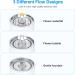 Wonder Creature 2.4L Stainless Steel Cat Water Fountain with LED Light - Ideal for Cats and Dogs - Buy Online on GoSupps.com