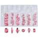 FEIlei 60Pcs Flatback Diamonds Jewelry Nail Art Rhinestones Decorations Manicure Charms