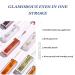 ZUK Glitter Liquid Eyeliner - Quick-Drying & Waterproof - Rich Pigment, Long Lasting - 0.11 Fl Oz - Buy Online on GoSupps.com