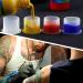 CINRA Tattoo Ink Caps 500Pcs #17 Disposable Plastic Pigment Cups with Base - Large Tattoo Supplies (500 Count) - Buy Online on GoSupps.com