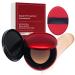 Air Cushion Foundation, CC Cream Covering Foundation, Long Lasting Foundation, Fully Waterproof, that evens out the complexion and provides perfect, semi-matte coverage (Ivory).