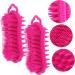 Anneomas Silicone Scalp Meridian Bathing Brush - 2-Pack Silicone Scrubbers for Scalp Massage & Hair Cleaning | Men's & Women's Hair Care - Buy Online on GoSupps.com