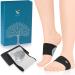 MHSY Copper Arch Support for Plantar Fasciitis Arch Socks for Flat Foot Pain Relief with Gel Pads Feet Pain Relief Improve Flat Feet Fallen Arches & High Arch (Size: 7.9 to 9.5 Inches) Dark Grey
