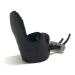 GearGriz Archery Thumb Finger - Mongolian Finger Guard for Hunting Target Recurve Bow - Cow Skin Soft Leather Protector Shooting Glove Black