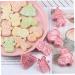 Alipis 1 Biscuit Mold Fudge Animal Crackers Pasties Fruit Muffin Mold Biscuits Cutter Metal 3D Bake Cookies 7.6x5cm Pink - Buy Online on GoSupps.com