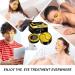 Golden Glow Under Eye Patches - 60 Pcs Rejuvenating Eye Gels for Dark Circles & Puffiness Relief - Buy Online on GoSupps.com