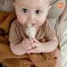 RaZbaby Baby Solids/Frozen Fruit Feeder Pacifier 2-Pack | BPA-Free Silicone Teether Toy for Infants 6M+ | Safe Introduction to Solids & Teething Relief | Dishwasher Safe | Orange/Blue + Green/Blue - Buy Online on GoSupps.com
