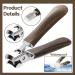 Large Handle Nail Clippers for Thick Nails - Heavy Duty Toenail Clippers for Men and Women - Buy Online on GoSupps.com