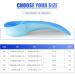 PCSsole 3/4 Kids Orthotic Shoe Insoles - High Arch Support for Toddler Size 4-6 - Foot Pronation, Flat Feet, Plantar Fasciitis Relief - Buy Online on GoSupps.com