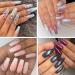 Professional Acrylic Nail Kit with Colorful Acrylic Powder and Liquid Monomer Set - Buy Online on GoSupps.com