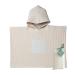 Molis & Co.Batheponcho for children from 7-8 years.Zinnia.Hooded beach towel.Light and compact bathrobe for children.(Oeko-Tex 100). Zinnia 7-8 years