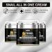 Pressed Snail All in One Cream 92 Snail Mucin Moisturiser Smooths Fine Lines Relieves Redness Long-Lasting Hydration Snail Repair Cream for All Skin Types 50ml - Buy Online on GoSupps.com