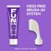 Fun In by Sun In Temporary Hair Color Purple - Easy Brush Applicator Washes Out in One Shampoo Gluten-Free Paraben-Free Alcohol-Free Cruelty-Free - Buy Online on GoSupps.com