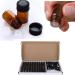 100 Pcs Huile Essentielle Glass Glass Glass Sample Drame Bouteille Mince Petite Bouteille D' chantillon D' chantillon De Parfum Ambre 1-3M(Size:2ml) - Buy Online on GoSupps.com