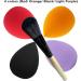 Makeup Sponge Blender Set of 4 Pcs & Foundation Brush - Mocarheri Soft Sponge for Liquid Foundation, Creams, and Powders - Latex Free - Wet and Dry Makeup Sponge (Orange/Light Purple/Red/Black) - Buy Online on GoSupps.com