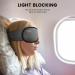 AILE 3D Eye Mask - Light-Blocking & Pressure-Free Sleep Mask for Travel | Ideal for Back & Side Sleepers | Soft & Breathable Design | Gift Box (Grey - Buy Online on GoSupps.com