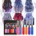 RoseFlower 6 Colours Hair Chalk Combs - Washable Temporary Hair Dye for Kids, Boys, Girls, Women - Pink, Purple, Blue, Orange - Carnival, Birthday, Cosplay, Halloween, Xmas - Buy Online on GoSupps.com
