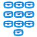 Dentistry is retractor-silicone-mouth opener to custody in the curing of the front tooth area and the pine ortho p dic therapies Blue 10PCs