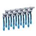 PEARL wet razor: 12-pack 3-blade disposable razors (disposable razor 3-blade razor safety razor) 12 pieces (1 pack)