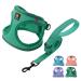 Bella & Pal dog harness Small dogs with a leash step-in dishes made of Air mesh anti-train reflective breathable breastware puppy dishes for small dogs cat dishes emerald s s (35-40cm breast scope) Emerald