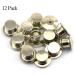 LQ Industrial 12PCS Metal Locking Pin Backs Clasp Bulk Pin Keepers for Name Tags Displaying Books Disney Pins Silver - Buy Online on GoSupps.com