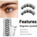 4 Pairs Magnetic Eyelashes with Applicator Magnetic Eyelashes Natural Look Reusable 3D False Lashes Magnetic Lashes No Liner No Glue Magnetic False Eyelashes Kit Black Eyelashes No Eyeliner Fake Lash - Buy Online on GoSupps.com