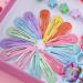 FRIUSATE 880 Pieces Girls Flower Hair Accessories Set - Hair Clips, Elastic Ties for Girls - Buy Online on GoSupps.com