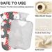 Buy Naanle Hot Water Bottle with Mushrooms Cover | 2L Heat Relief for Back Pain Hand & Foot Warmer - Ideal for Cold Therapy - Buy Online on GoSupps.com